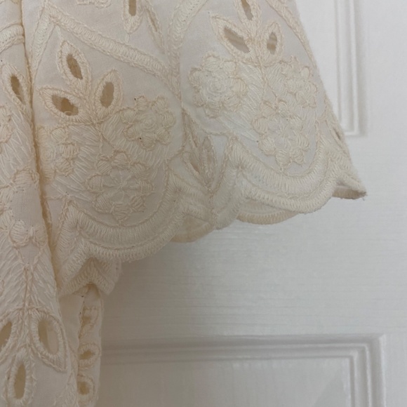 NWOT Sezane Louisah Eylet Blouse (US 4/FR 36) - Picture 5 of 8